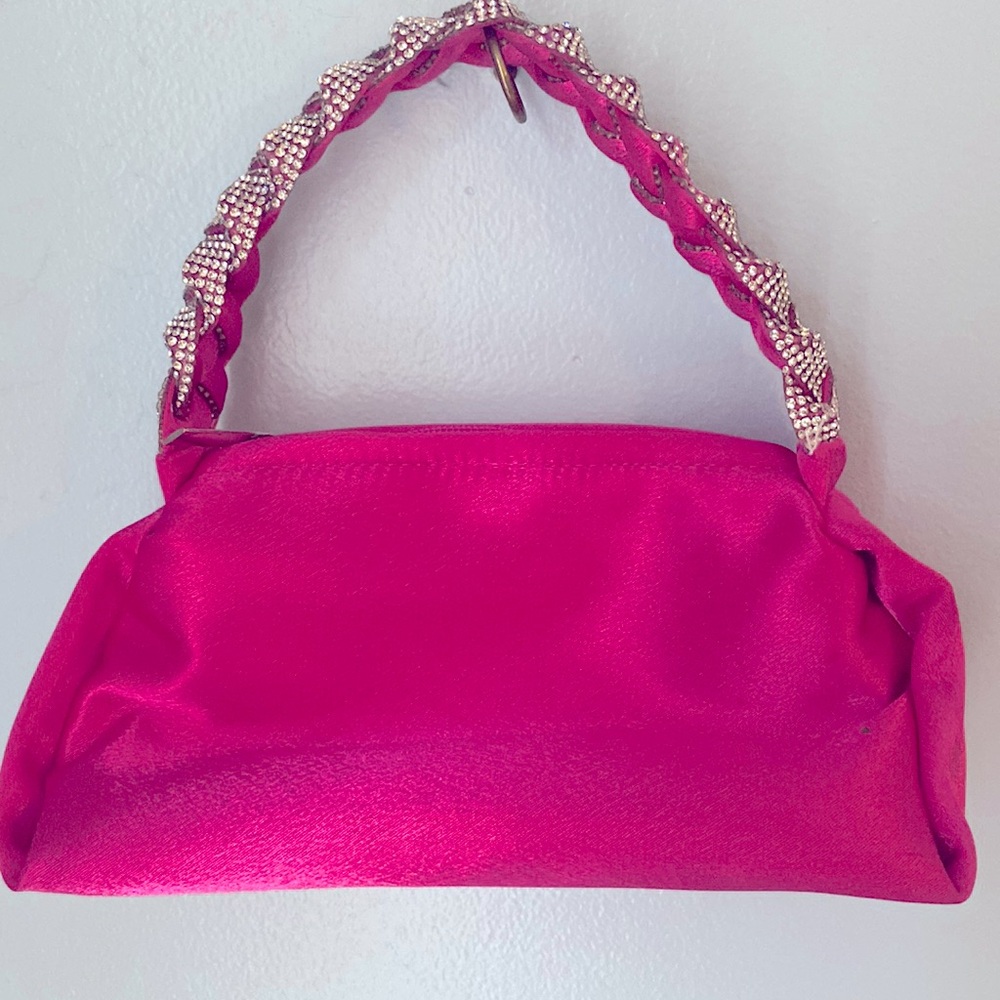 Pink dress bag